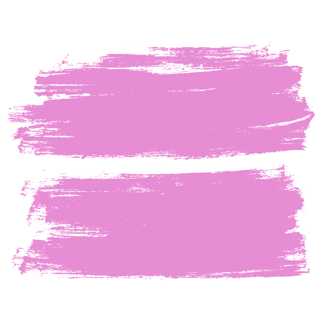 Pink paint border